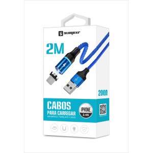 (SX-B16I6-2M) - Cabo Lightning - [Caixa com 200 peças]
