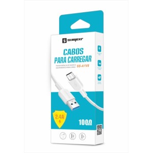 (SS-A1V8) - Cabo Micro Usb - [Caixa com 30 peças]
